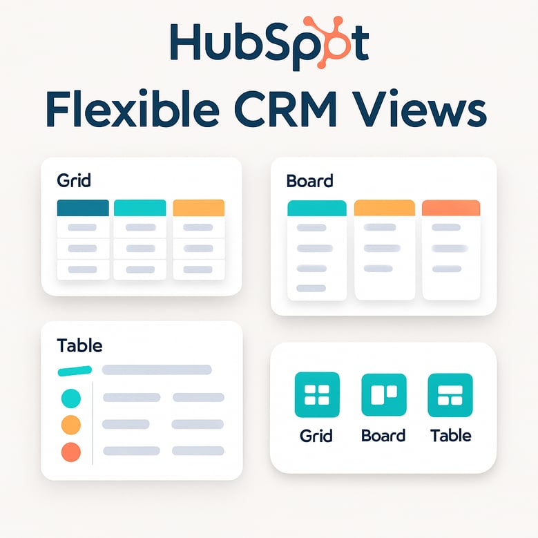HubSpot Flexible CRM Views
