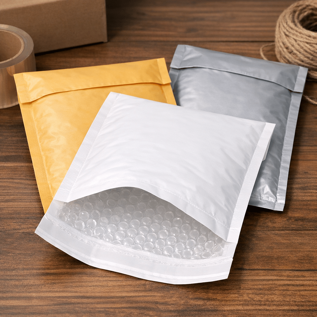 Padded Mailers with Bubble Protection