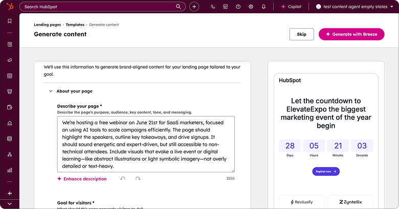 AI Website Page Creation Is Now Built Into the Normal Workflow