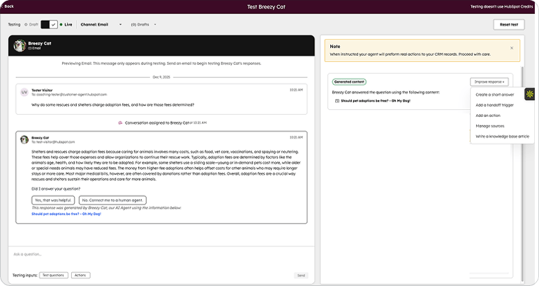 HubSpot January 2026 Updates 2