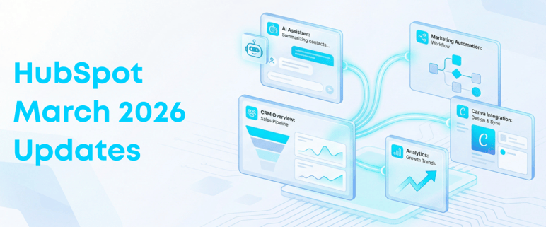 HubSpot March 2026 Product featuers updates