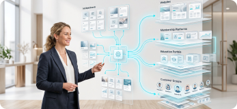 Mid-market complexity: multi-brand websites and membership platforms