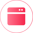 Web page design icon hover