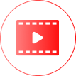 Long form Video Editing icon hover