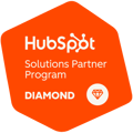 Hubspot Diamond Solution partner logo 2025 - 400_400