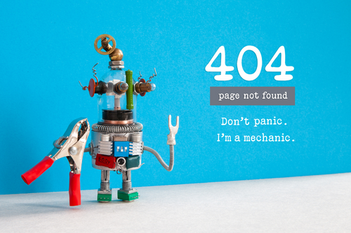 404 page