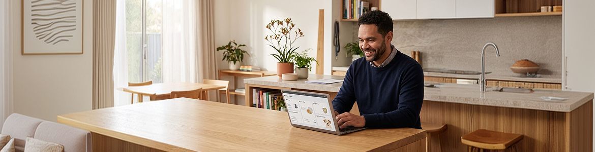 CBD College team member using HubSpot on a laptop