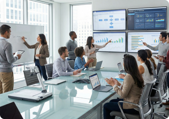 ai transformation program visual