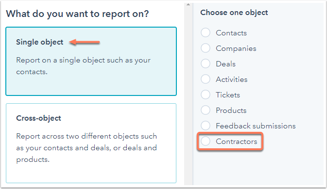 Hubspot Operations Hub | Single Object Fields